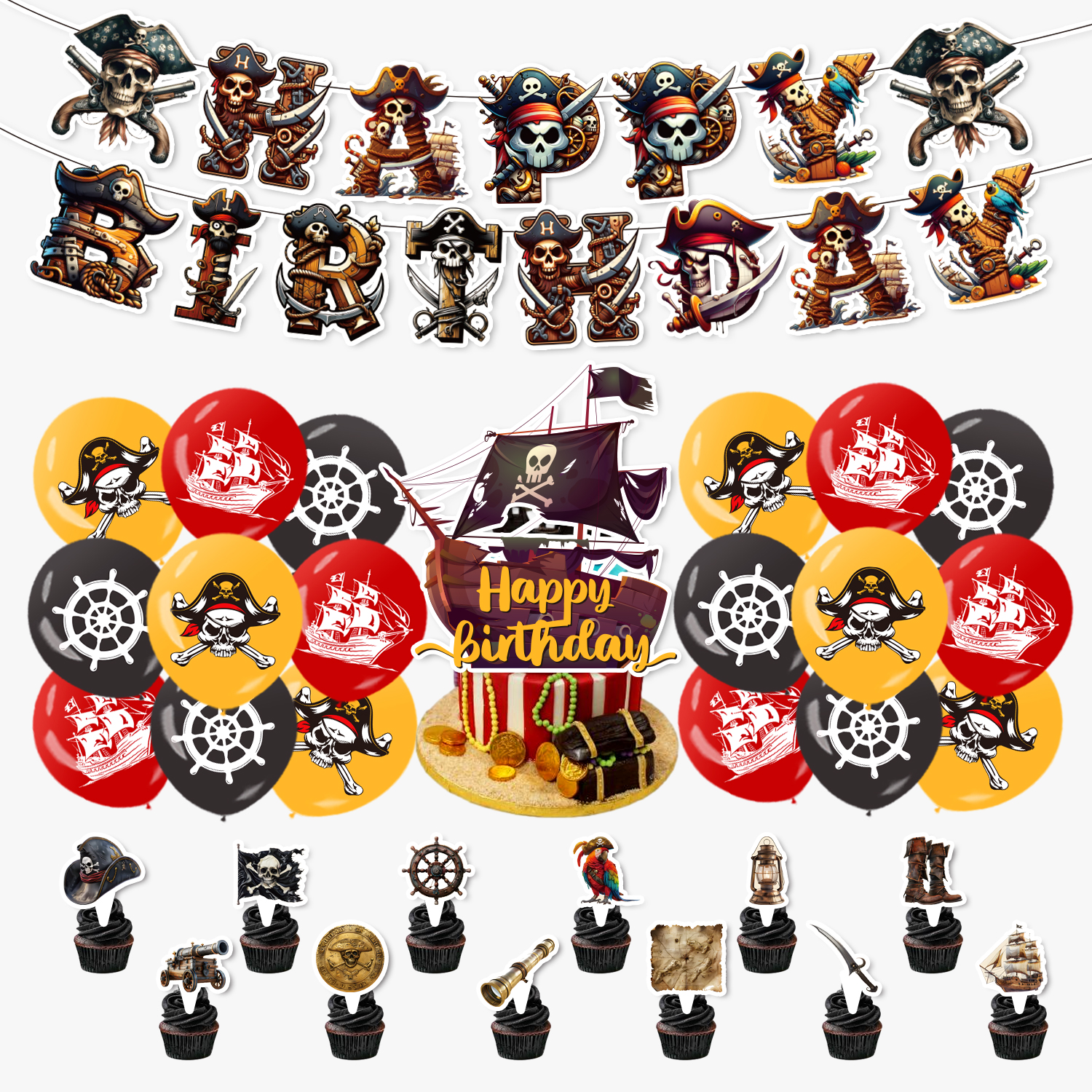 12Cupcake Topper