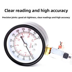 Kit de test de pression de la pompe à carburant à vide pour moteur automobile WZAUTO, détecteur de pression, outil de diagnostic de pression du carburateur - Product Image 5