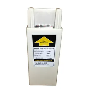 Condensateur haute tension 0.1uF 100kV,0.1MFD 100000VDC 1PPS condensateur à faible inductance d'impulsion haute puissance impulsion Marx générateur Bank <span class=keywords><strong>CAP</strong></span> - Product Image 1