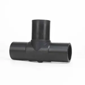 HDPE/MDPE Butt Fusion Tee pipe fitting for water