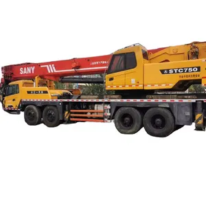 Hot Selling Used Truck Mounted Crane sanyy zoomlionn 50T 25T 70T Hydraulic Lifting Mobile Truck Crane