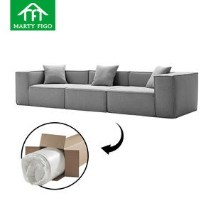 3 Piece Sectional Couch Compressed <b>Sofa</b> Set Furniture Living Room Modern Luxury Grey Combination Modular <b>Sofas</b> High Qual - Product Image 1