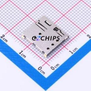 SNO-1351 SIM Card Connector SMD Connector Self-Return Type Nano SIM Card Card Holder 1.37mm - Product Image 1