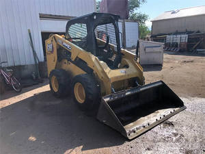 Caterpillar-Mini chargeuse compacte CAT246D3 d'occasion, modèle 2019, capacité de 2000kg, machines de construction, meilleure vente avant - Product Image 2