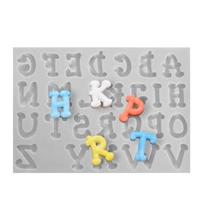 แม่พิมพ์เค้กซิลิโคนรูปทรงสี่เหลี่ยมผืนผ้า 3 มิติ ตัวอักษรภาษาจีนแบบ <span class=keywords><strong>Microsoft</strong></span> JhengHei ตัวพิมพ์ใหญ่ และตัวเลขอาหรับ 10 ตัว สำหรับงาน DIY - Product Image 2