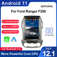 Estéreo para Auto 2DIN con Pantalla Táctil IPS Android 2+32GB, GPS, Navegación, TV, CarPlay y Android Auto para Ford Ranger/F-250, Gran Venta