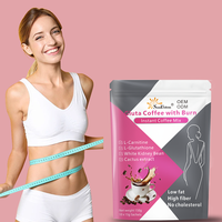 Café instantané au glutathion, L-Carnitine, haricot blanc et extrait de cactus – Supplément à base de plantes – Prix de gros
