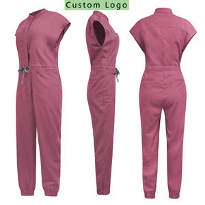 看護師スクラブユニフォームセット、医療スクラブセット、カスタムロゴ入り医療作業服、病院用スクラブスーツ、医療スクラブセット - Product Image 1