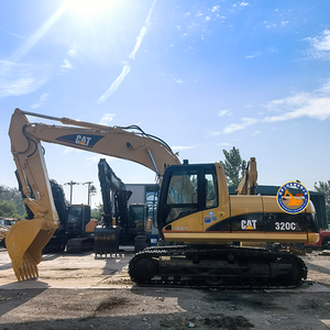 Construcción hidráulica Excavadora CAT 320CL usada en stock Máquina sobre orugas original Cat 320 CL Excavadoras CAT 320D usadas - Product Image 5