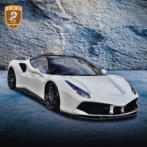 Gran oferta, alerón de cola de pato de fibra de carbono estilo SVR para <span class=keywords><strong>Ferrari</strong></span> Car 488, alerones traseros - Product Image 2