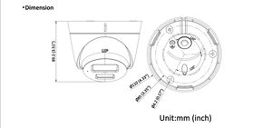 Hikvisisi بالجملة 2 ميجا بكسل ضوء ذكي هجين كشف الحركة صوت SD 33 لغة Turret - Product Image 3