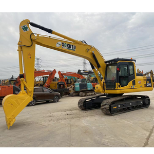 Usado Komatsu PC200-8 Escavadeira De Esteiras Hidráulica 20 Ton para Construção e Demolição com Motor Komatsu - Product Image 4