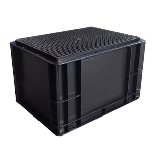 Storage Bins <strong>ESD</strong> Totes Plastic Boxes Anti Static <strong>Containers</strong> With Lid - Product Image 4