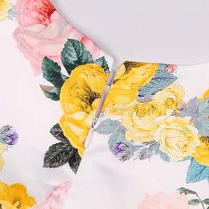 2-12Year Hot Selling Summer Girls <strong>Dresses</strong> Children's Princess <strong>Dresses</strong> Retro Print Festival Host Children's <strong>Dresses</strong> - Product Image 4