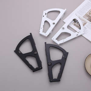 Étagère à chaussures pliable et réglable à 3 niveaux en acier inoxydable, design moderne pour chambre à coucher, bureau à domicile, salon - Montage facile - Product Image 6