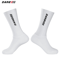 Chaussettes de sport pour cyclistes Darevie Custom Road Bike, respirantes, pour hommes.
