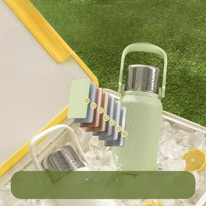 Termo de Acero Inoxidable 316, Botella de Agua de Gran Capacidad para Viajes al Aire Libre, Portátil con Correa para el Hombro - Product Image 2