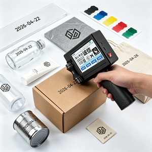 Imprimante à jet d'encre portable Aisomark 12,7 mm, 27 langues, 600 DPI, 4,3 pouces, qualité économique, utilisation industrielle, portable, flexible - Product Image 1