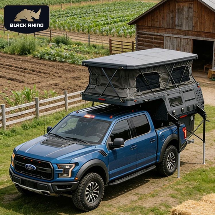 Lightweight Pop up Slide in Truck Camper for Pickup Ford Chevy Toyota ...