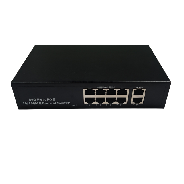 Unmanaged 10 10/100bps Network Port POE Switch Full-duplex Half-duplex Model