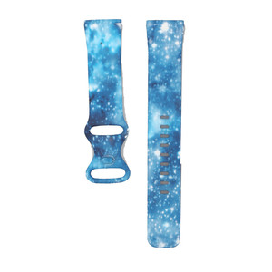Bracelet de <span class=keywords><strong>sport</strong></span> S/L, accessoires, bracelet de remplacement pour <span class=keywords><strong>Fitbit</strong></span> Versa 3/<span class=keywords><strong>Sense</strong></span>, bracelet de <span class=keywords><strong>montre</strong></span> en silicone imprimé avec motifs colorés - Product Image 6