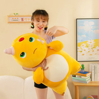 Peluche Dragon Laitier Mignon de Dessin Animé en Gros, Jouet en Peluche, Cadeau pour Enfants, Compagnon Apaisant, Oreiller, Décoration Maison, Poupées et Jouets