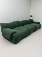 Ensemble de canapé modulaire en forme de L multifonctionnel en tissu moderne personnalisé pour salon appartement