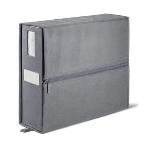 Linen Folder Organizer Foldable Collapsible Storage Box Bins Bed Sheet Organizer