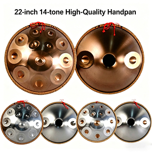Tambour à langue professionnel en acier inoxydable de 22 pouces, 14 notes, avec accordage 432Hz/440Hz - Product Image 4
