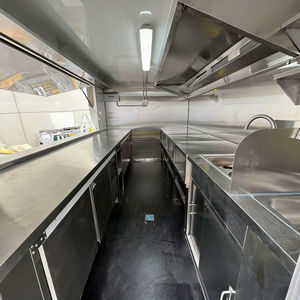 Exportation vers les États-Unis et l'Europe, chariot alimentaire multifonctionnel, remorque alimentaire, chariot gastronomique, acier inoxydable, 13 pieds, garantie de 2 ans - Product Image 5