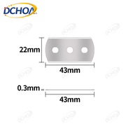 DCHOA Lot de 10 lames de rechange pour couteau utilitaire Bodyguard pour découpeuse de vinyle pour films de protection automobile