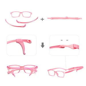 Medical ARkama material for children colorful comfortable eye protection kids spectacle Optical frames
