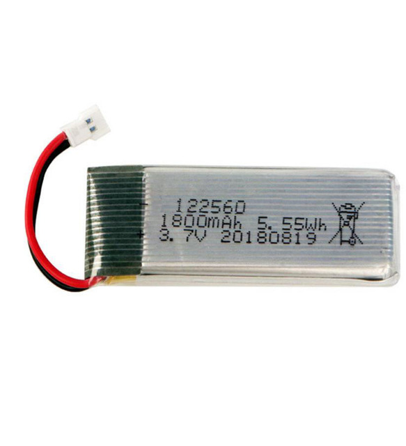 Rechargeable 3.7V 1800mAh Lipo Battery Pack 25C 122560 High Discharging Rate Battery Pack