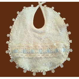 BLAUES GEFLOCHTENES LÄTZCHEN MIT EDELSTEINEN - Product Image 1