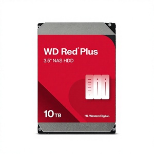 ฮาร์ดดิสก์ภายใน Red Plus NAS ขนาด 10TB ความเร็ว 7200 RPM 6 GB/s CMR 512 MB 3.5 นิ้ว รุ่น WD100EFGX ฮาร์ดดิสก์ภายในใหม่ - Product Image 1