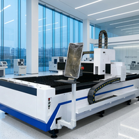 Machine de découpe laser à fibre CNC SAWANINI 3000W à prix raisonnable, contrôle Cypcut, haute vitesse, prix compétitif