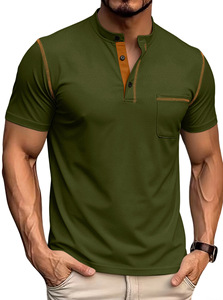 เสื้อโปโลแขนสั้นผ้าทวิลล์เนื้อผ้าแบบมีลายสำหรับผู้ชาย ปักโลโก้ 200GSM โพลีเอสเตอร์ผสมสแปนเด็กซ์ เหมาะสำหรับกอล์ฟและชุดทำงาน - Product Image 5