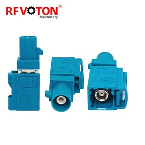 <span class=keywords><strong>Adaptateur</strong></span> FAKRA Z Code bleu marine <span class=keywords><strong>femelle</strong></span> 50 Ohm, prolongateur RF pour antenne radio GPS de voiture, coupleur <span class=keywords><strong>adaptateur</strong></span> RF réseau GPS véhicule - Product Image 1