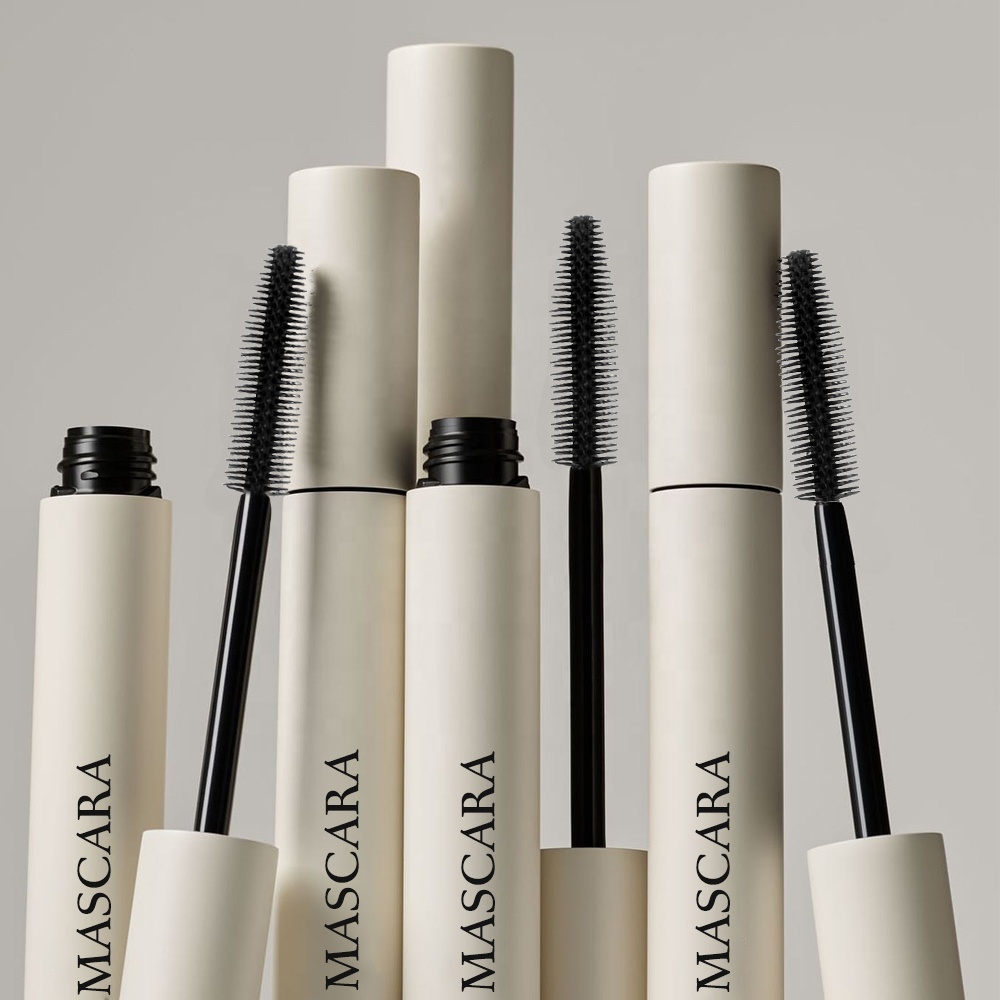 Vente en gros de mascara cils végétaliens curl pour extension sans logo, étanche, maquillage des yeux végétalien personnalisé longue durée, mascara noir