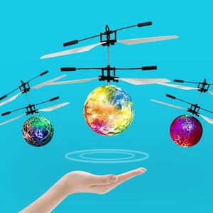 Balle volante lumineuse à induction, <span class=keywords><strong>jouet</strong></span> en plastique télécommandé et contrôlé par geste, avion lévitant JM-888 - Product Image 1