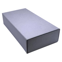 Argent Double couches lunettes de soleil étuis de rangement lentille optique organisateur boîte 12 fentes lunettes claires Brillenkoker optique cadre plateaux