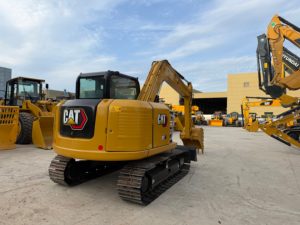 Mini-excavatrice sur chenilles CAT 307E de 7,3 tonnes avec moteur diesel Cat C2.6, excavatrice hydraulique certifiée CE/EPA - Product Image 3