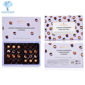 Custom Luxury Candy Dispenser Nut Box Food Display Purper Candy Chocolate <b>Gift</b> Box - Product Image 2
