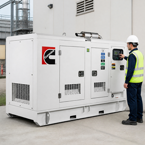 Générateur diesel silencieux EPA CE Cummins, moteur diesel, monophasé AC 50Hz, démarrage automatique, démarrage à distance, soudeuse portable avec ATS - Product Image 4