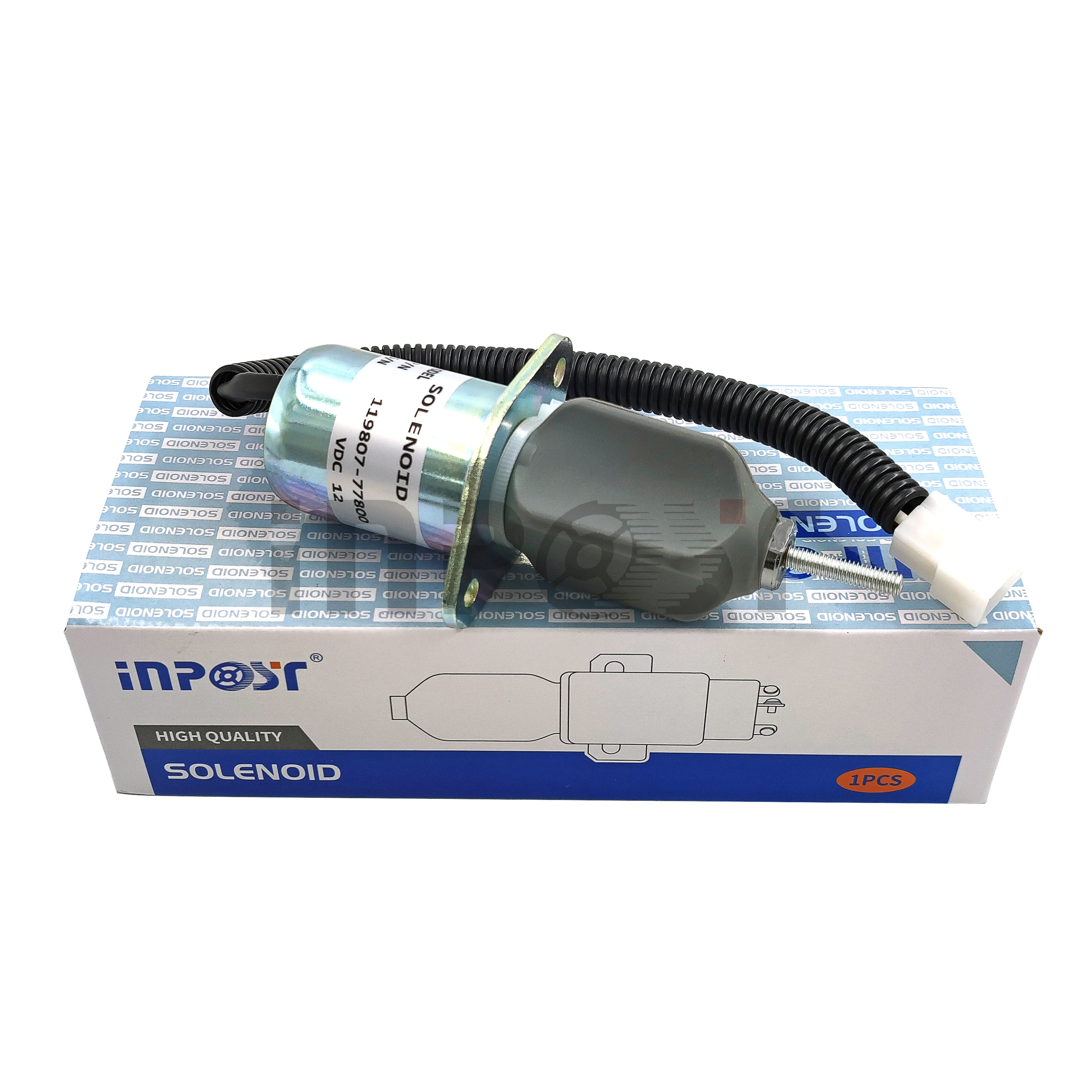 ヤンマートラクター エンジン ストップ ソレノイド 12V Amazon.co.jp