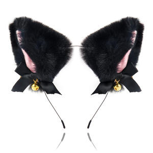 Serre-tête Oreilles de Chat avec Clochettes, Accessoire Cheveux Fille Chat, Bijou de Tête Noël Halloween - Product Image 6