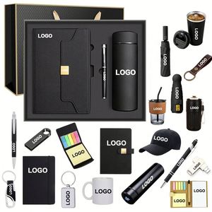 Set de Cuaderno A5 de Lujo Personalizado, Tapa Dura de PU, Diario de Negocios con Bolígrafo, Taza Térmica y Caja de Regalo, Graduación, Promoción, Múltiples Colores - Product Image 2