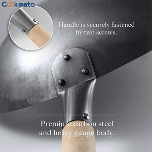 Trung Quốc Phong Cách Chảo Pan Trên Bán Carbon Thép Woks & Xào Chảo Thiết Bị Nhà Bếp Công Cụ - Product Image 3