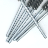 Brosse industrielle en fil d'acier torsadé FUYI DIY Grade, diamètre 1 pouce, pour polissage et nettoyage, personnalisable OEM
