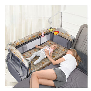 cot bed with adjustable sides